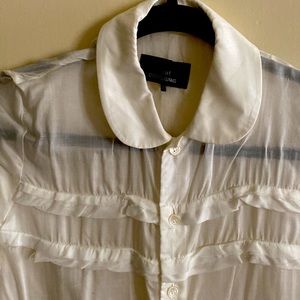 Commes Des Garçon Sheer Blouse